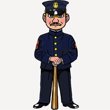 海軍軍曹のイラスト