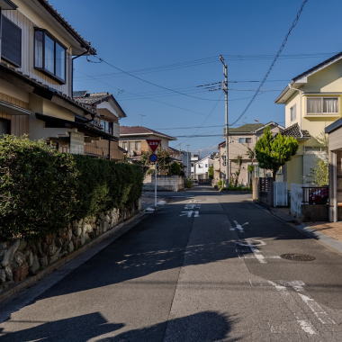 本庄市内の景色