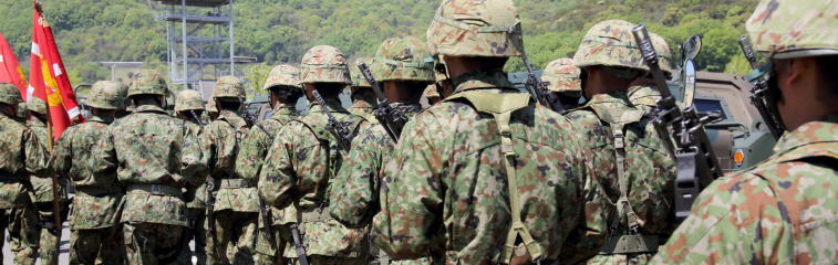 陸上自衛隊員